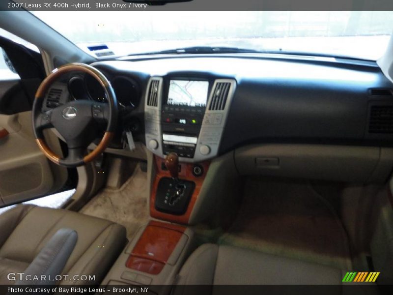 Black Onyx / Ivory 2007 Lexus RX 400h Hybrid