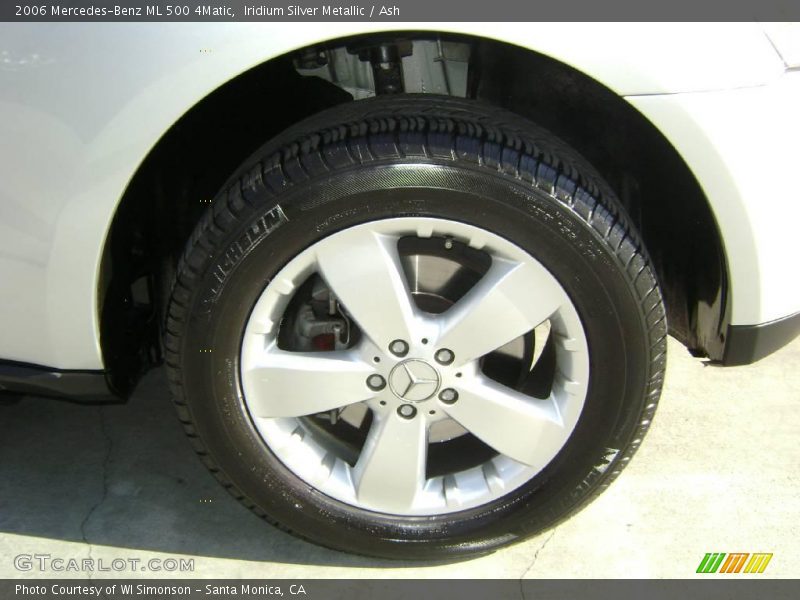 Iridium Silver Metallic / Ash 2006 Mercedes-Benz ML 500 4Matic