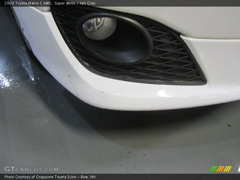 Super White / Ash Gray 2009 Toyota Matrix S AWD