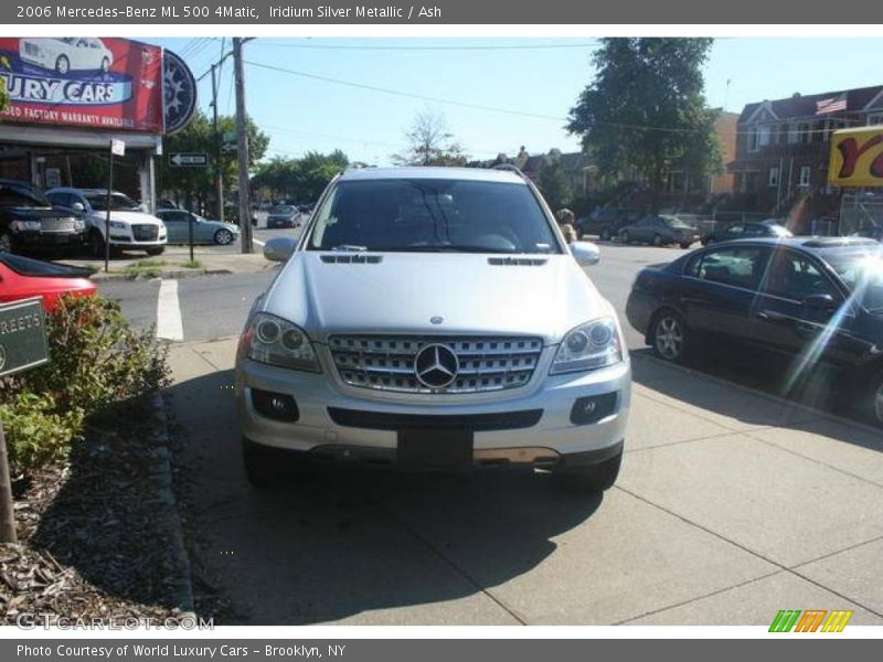 Iridium Silver Metallic / Ash 2006 Mercedes-Benz ML 500 4Matic