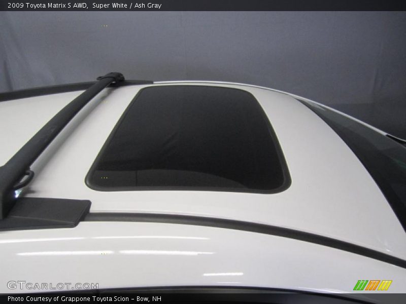 Super White / Ash Gray 2009 Toyota Matrix S AWD