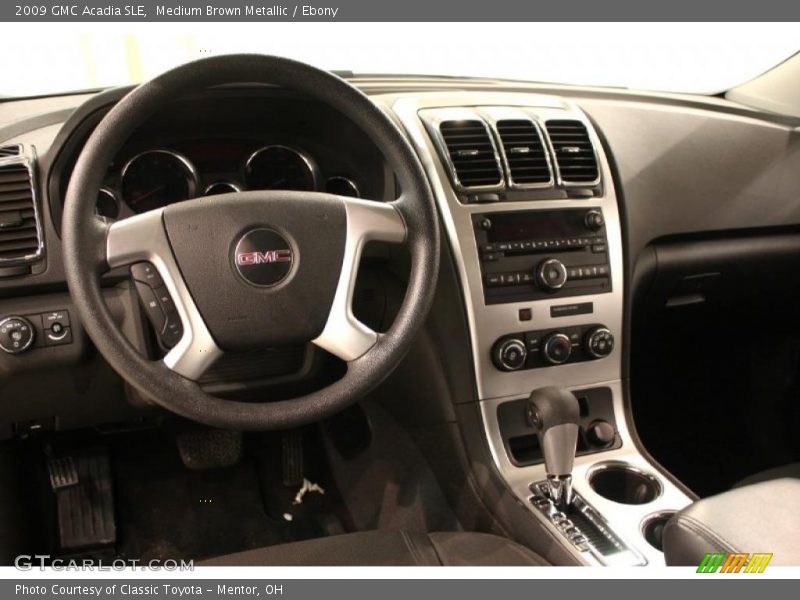 Medium Brown Metallic / Ebony 2009 GMC Acadia SLE
