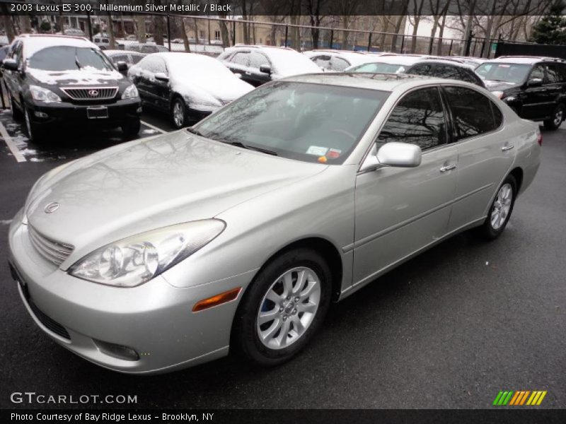 Millennium Silver Metallic / Black 2003 Lexus ES 300