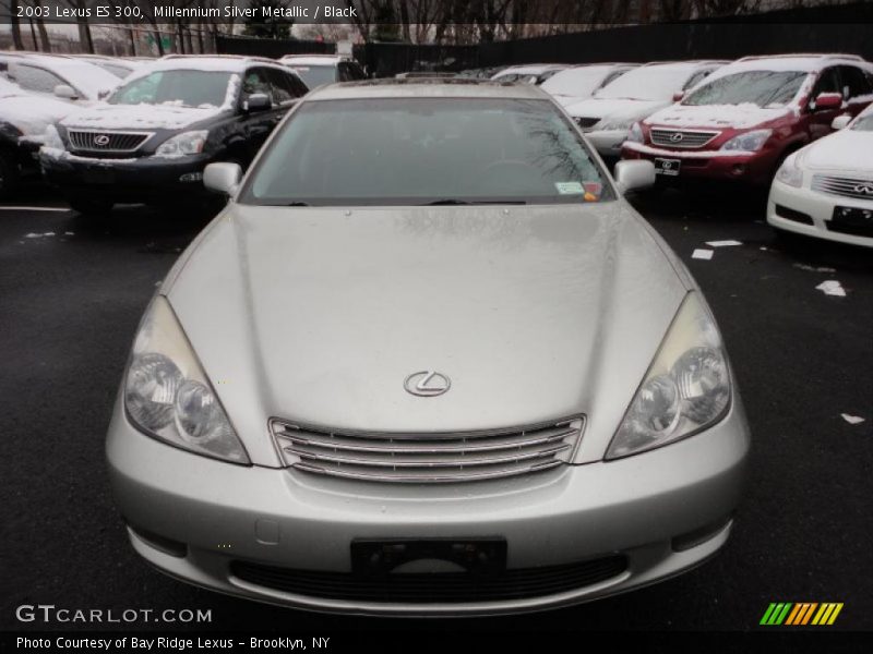 Millennium Silver Metallic / Black 2003 Lexus ES 300