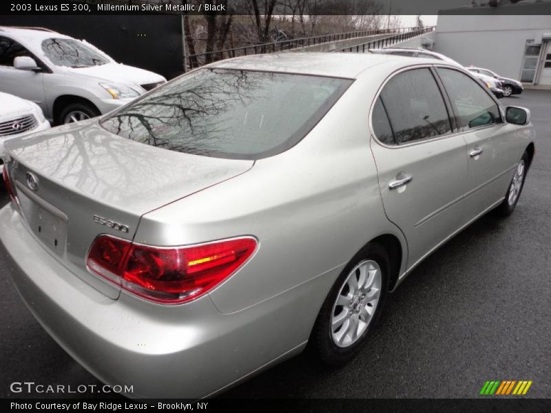 Millennium Silver Metallic / Black 2003 Lexus ES 300