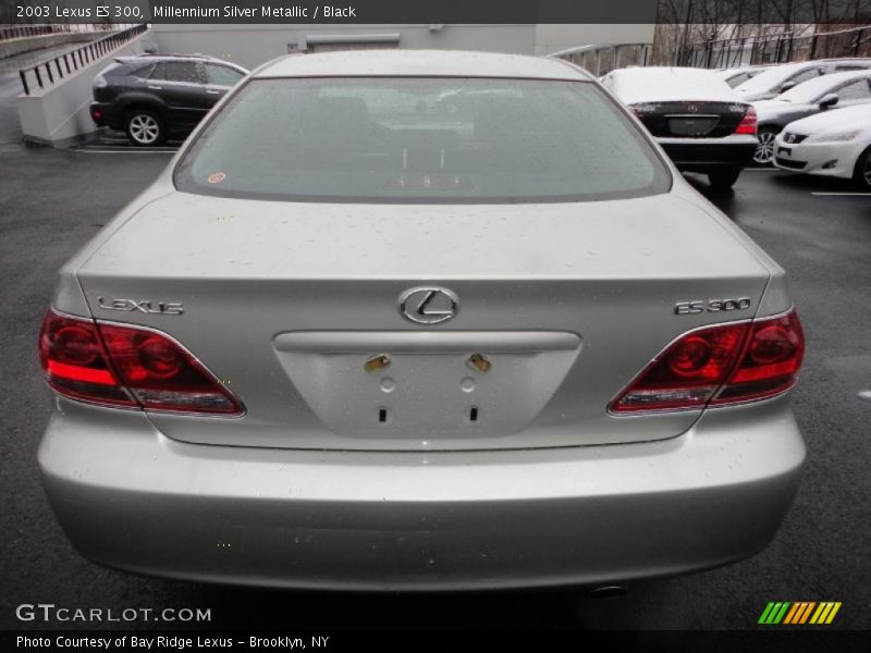 Millennium Silver Metallic / Black 2003 Lexus ES 300