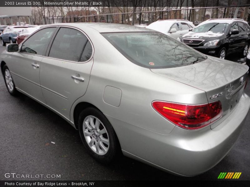 Millennium Silver Metallic / Black 2003 Lexus ES 300
