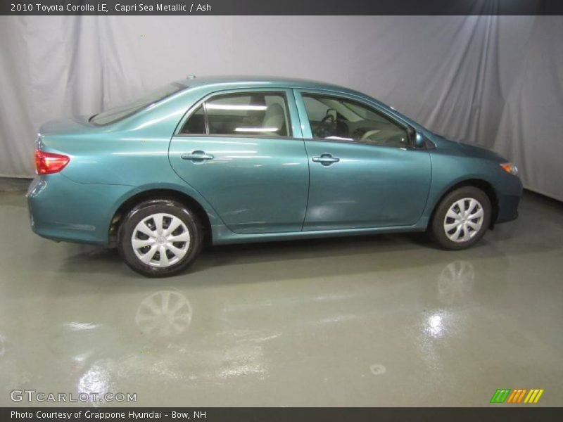 Capri Sea Metallic / Ash 2010 Toyota Corolla LE