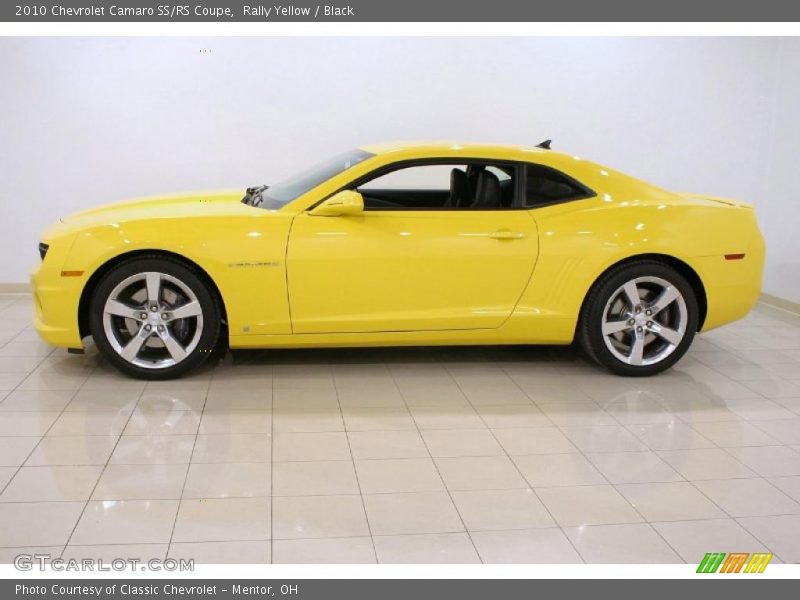 Rally Yellow / Black 2010 Chevrolet Camaro SS/RS Coupe