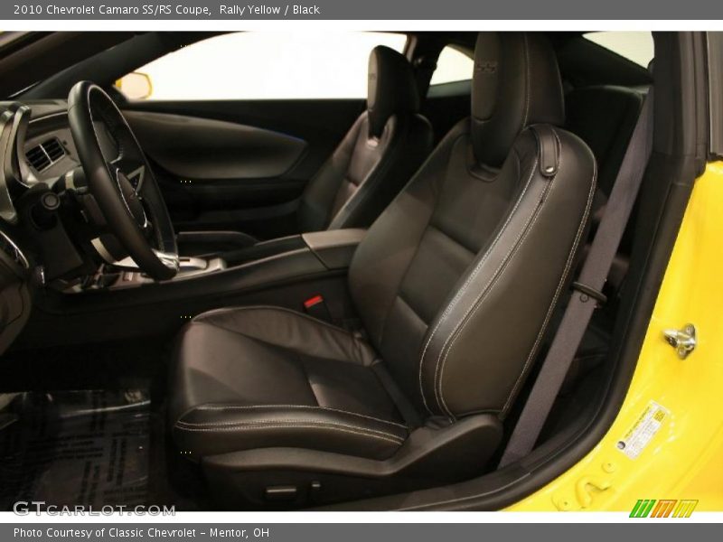  2010 Camaro SS/RS Coupe Black Interior