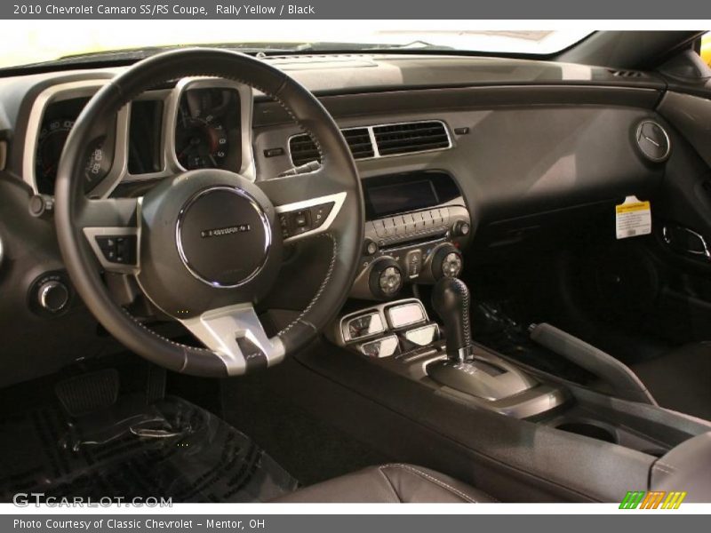 Rally Yellow / Black 2010 Chevrolet Camaro SS/RS Coupe