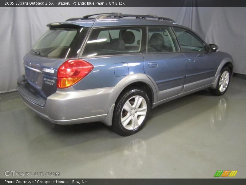 Atlantic Blue Pearl / Off Black 2005 Subaru Outback 2.5XT Wagon