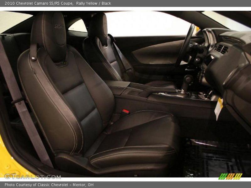 Rally Yellow / Black 2010 Chevrolet Camaro SS/RS Coupe