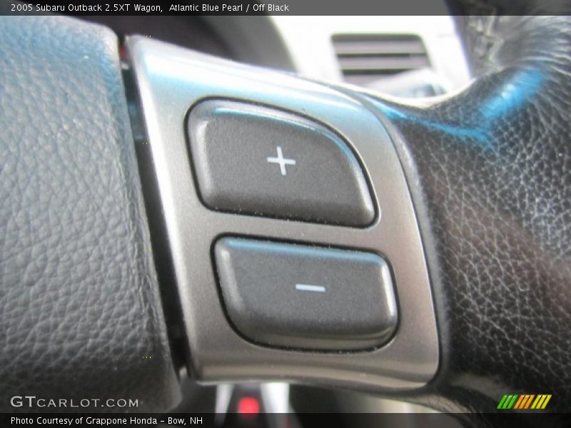Atlantic Blue Pearl / Off Black 2005 Subaru Outback 2.5XT Wagon