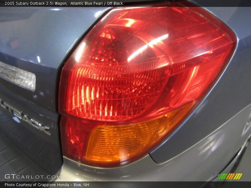 Atlantic Blue Pearl / Off Black 2005 Subaru Outback 2.5i Wagon