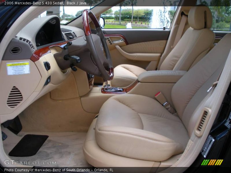 Black / Java 2006 Mercedes-Benz S 430 Sedan