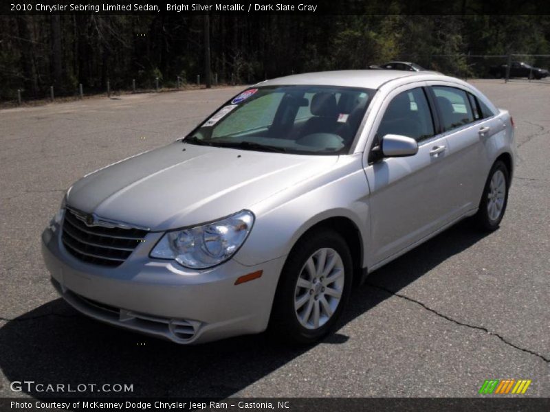 Bright Silver Metallic / Dark Slate Gray 2010 Chrysler Sebring Limited Sedan