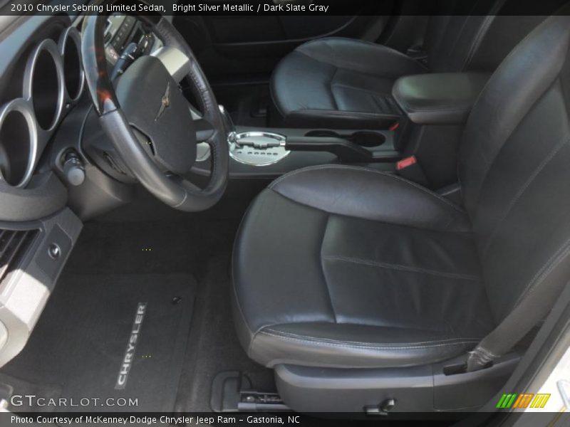 Bright Silver Metallic / Dark Slate Gray 2010 Chrysler Sebring Limited Sedan