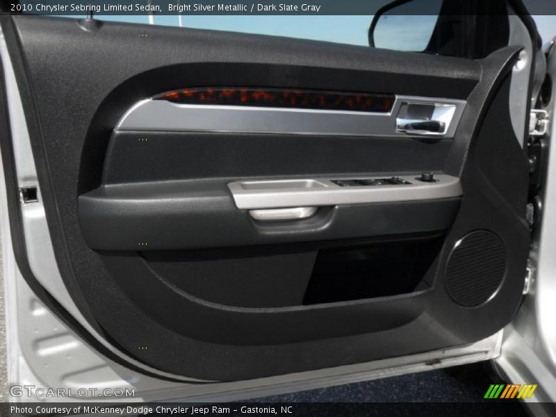Bright Silver Metallic / Dark Slate Gray 2010 Chrysler Sebring Limited Sedan