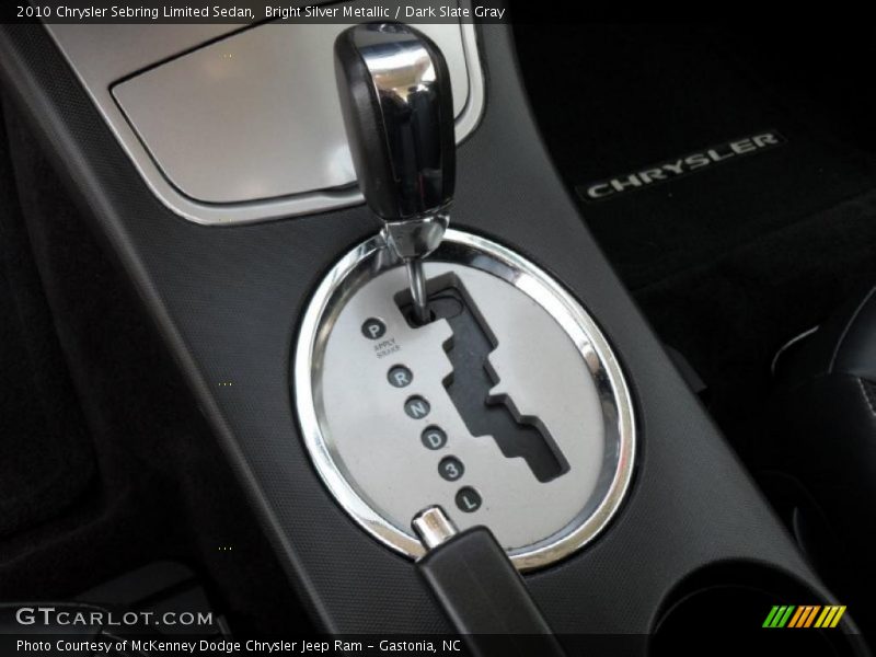 Bright Silver Metallic / Dark Slate Gray 2010 Chrysler Sebring Limited Sedan