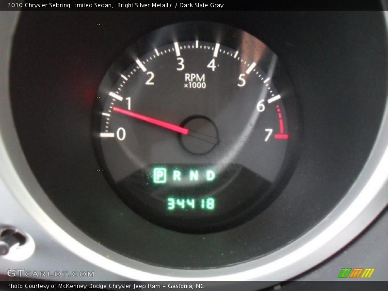 Bright Silver Metallic / Dark Slate Gray 2010 Chrysler Sebring Limited Sedan