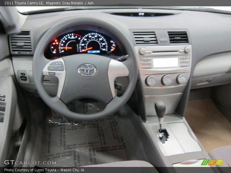 Magnetic Gray Metallic / Ash 2011 Toyota Camry LE