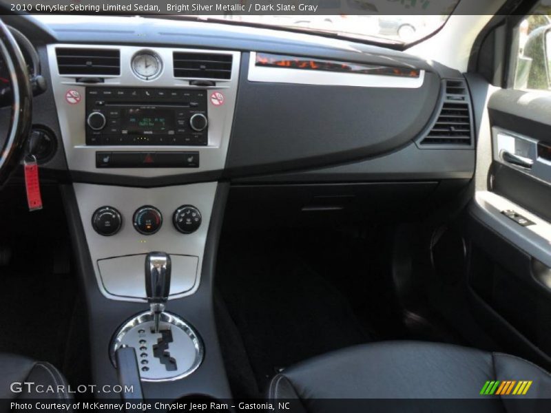 Bright Silver Metallic / Dark Slate Gray 2010 Chrysler Sebring Limited Sedan