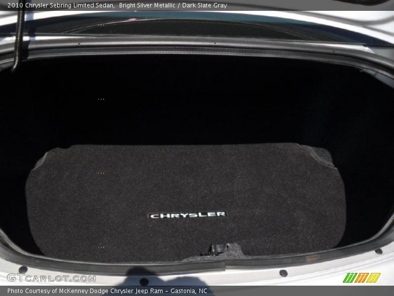 Bright Silver Metallic / Dark Slate Gray 2010 Chrysler Sebring Limited Sedan