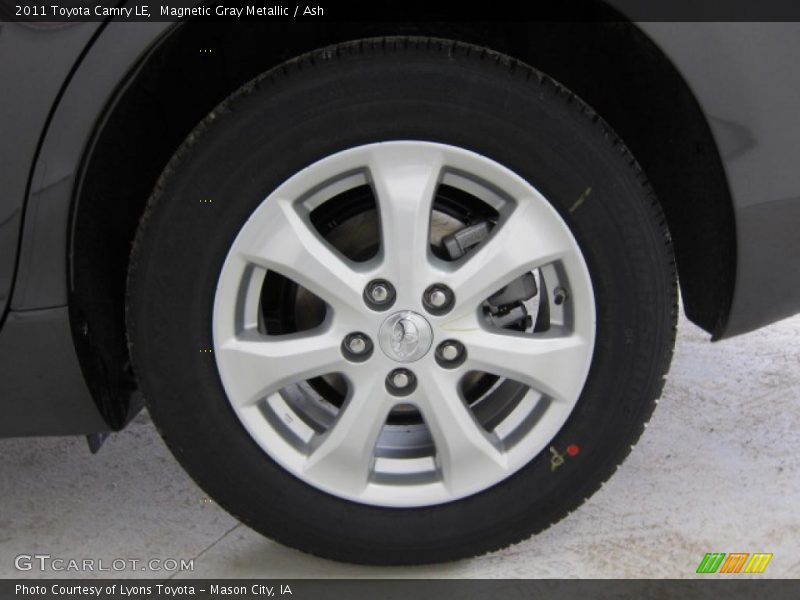 Magnetic Gray Metallic / Ash 2011 Toyota Camry LE