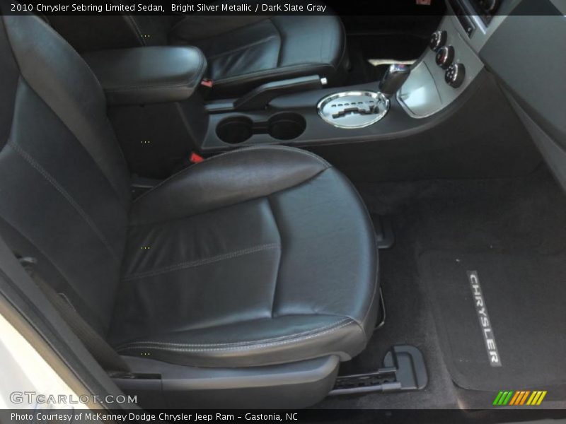 Bright Silver Metallic / Dark Slate Gray 2010 Chrysler Sebring Limited Sedan