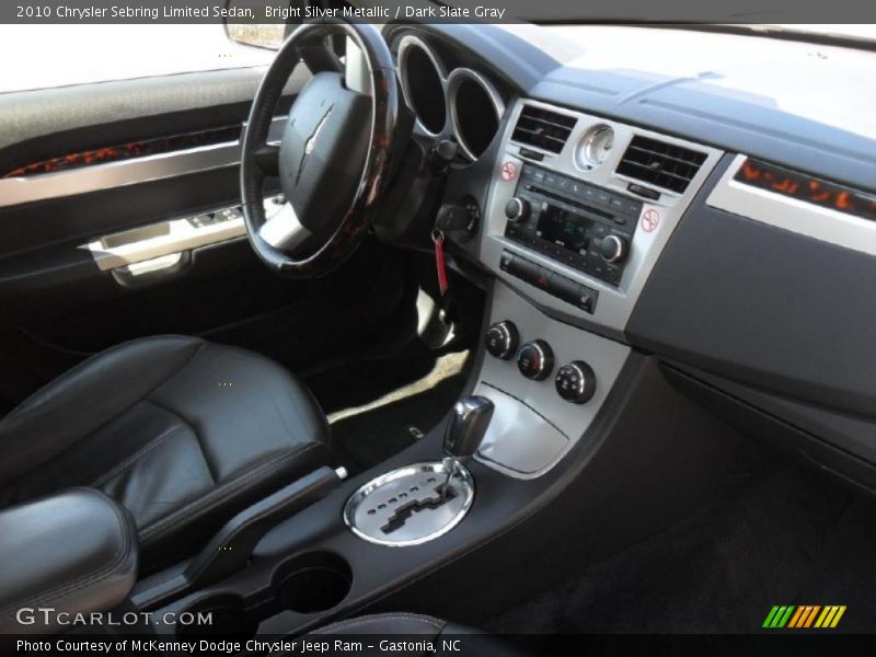 Bright Silver Metallic / Dark Slate Gray 2010 Chrysler Sebring Limited Sedan