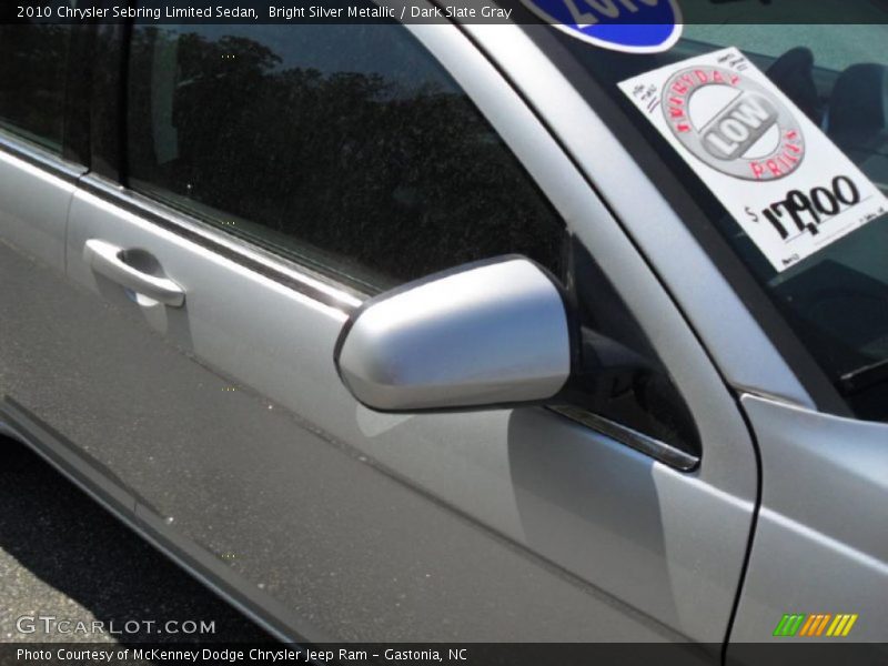 Bright Silver Metallic / Dark Slate Gray 2010 Chrysler Sebring Limited Sedan