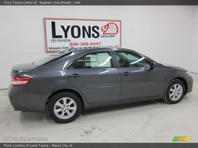 Magnetic Gray Metallic / Ash 2011 Toyota Camry LE
