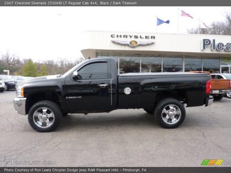 Black / Dark Titanium 2007 Chevrolet Silverado 2500HD LT Regular Cab 4x4