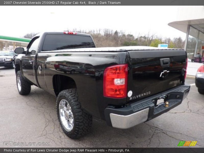 Black / Dark Titanium 2007 Chevrolet Silverado 2500HD LT Regular Cab 4x4