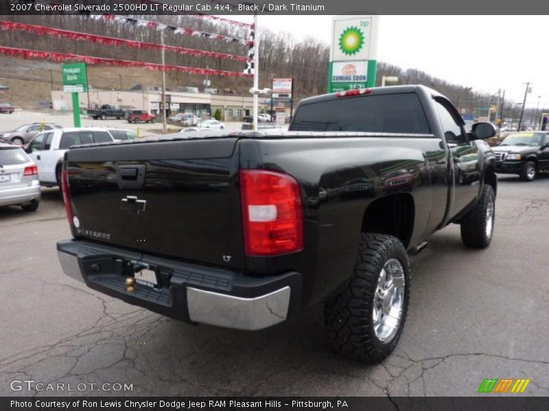 Black / Dark Titanium 2007 Chevrolet Silverado 2500HD LT Regular Cab 4x4