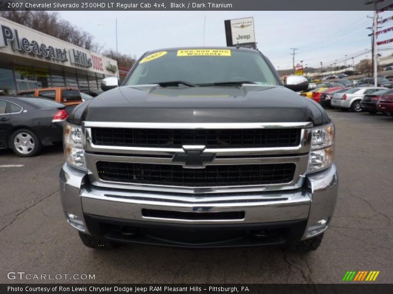Black / Dark Titanium 2007 Chevrolet Silverado 2500HD LT Regular Cab 4x4