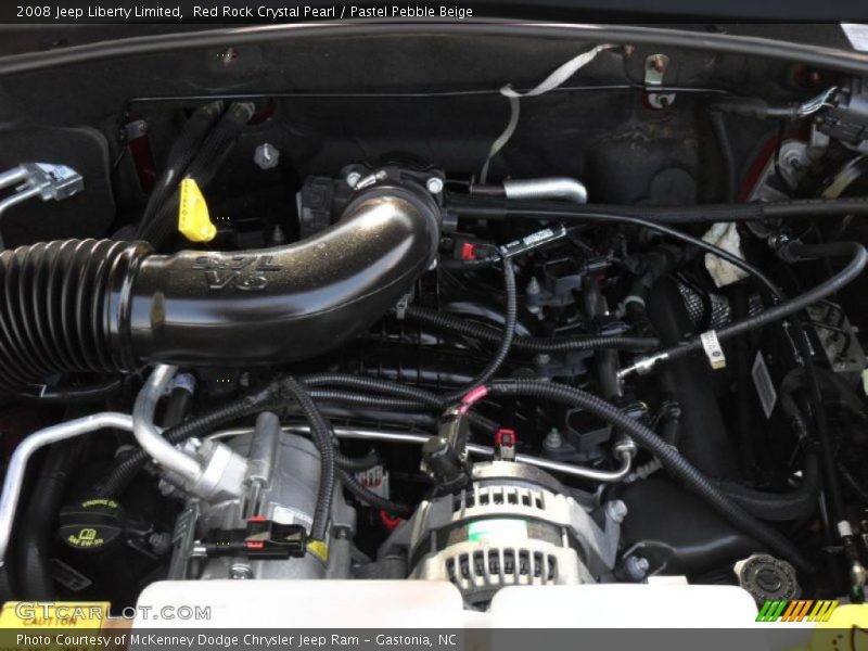  2008 Liberty Limited Engine - 3.7 Liter SOHC 12 Valve V6