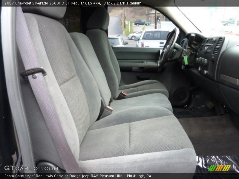 Black / Dark Titanium 2007 Chevrolet Silverado 2500HD LT Regular Cab 4x4