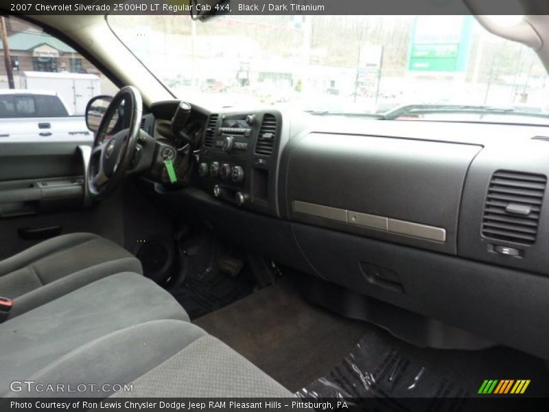 Black / Dark Titanium 2007 Chevrolet Silverado 2500HD LT Regular Cab 4x4