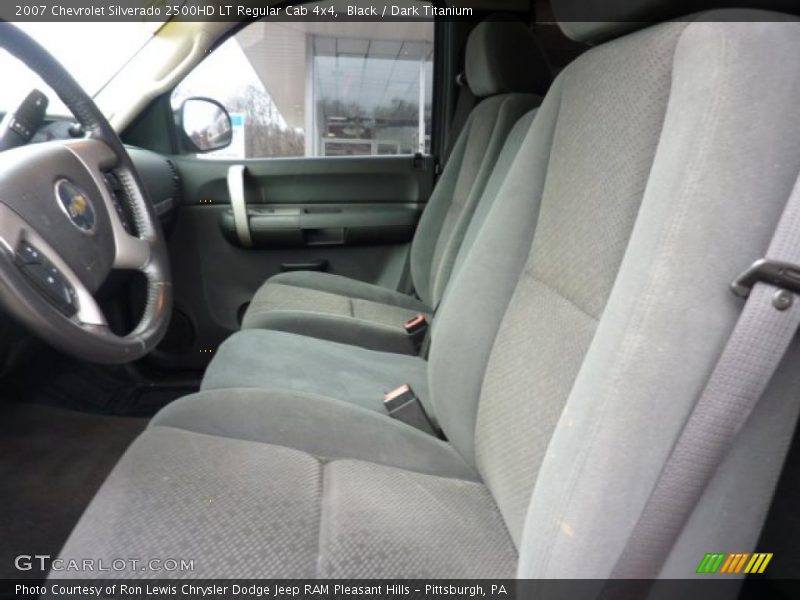 Black / Dark Titanium 2007 Chevrolet Silverado 2500HD LT Regular Cab 4x4