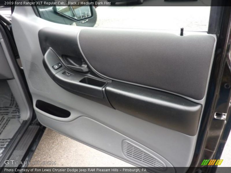 Black / Medium Dark Flint 2009 Ford Ranger XLT Regular Cab