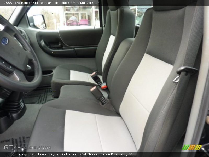 Black / Medium Dark Flint 2009 Ford Ranger XLT Regular Cab