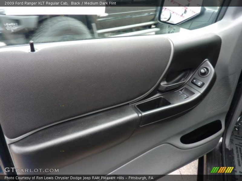 Black / Medium Dark Flint 2009 Ford Ranger XLT Regular Cab