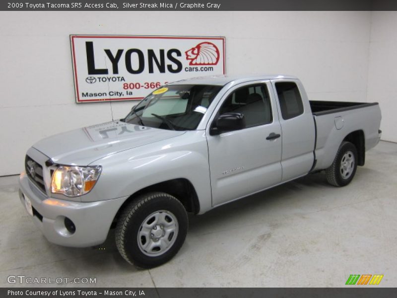 Silver Streak Mica / Graphite Gray 2009 Toyota Tacoma SR5 Access Cab