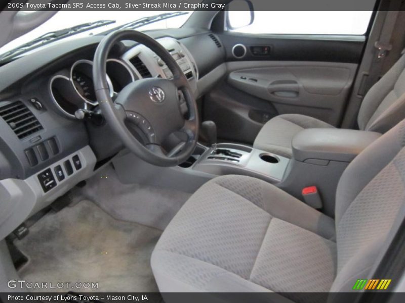 2009 Tacoma SR5 Access Cab Graphite Gray Interior