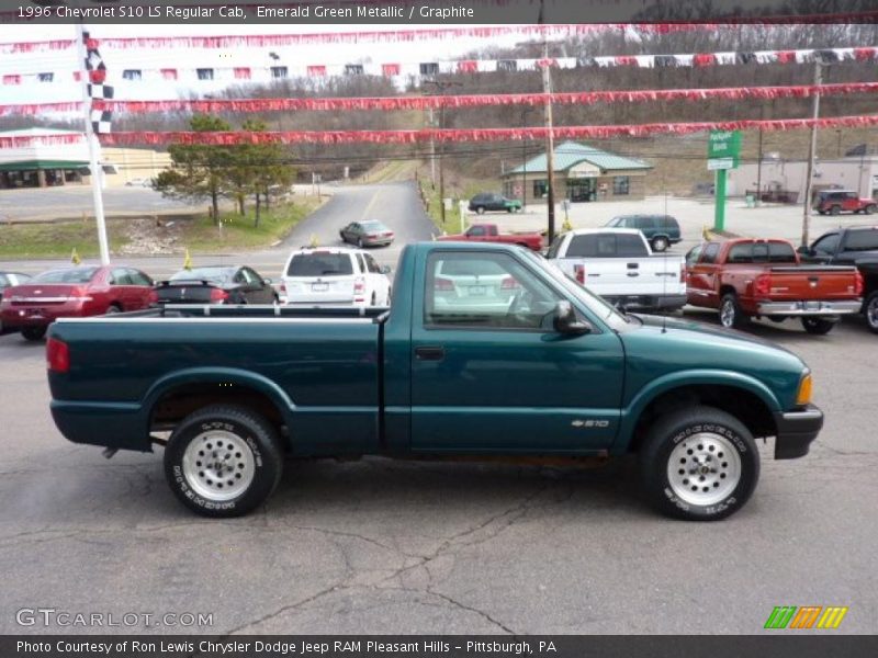  1996 S10 LS Regular Cab Emerald Green Metallic