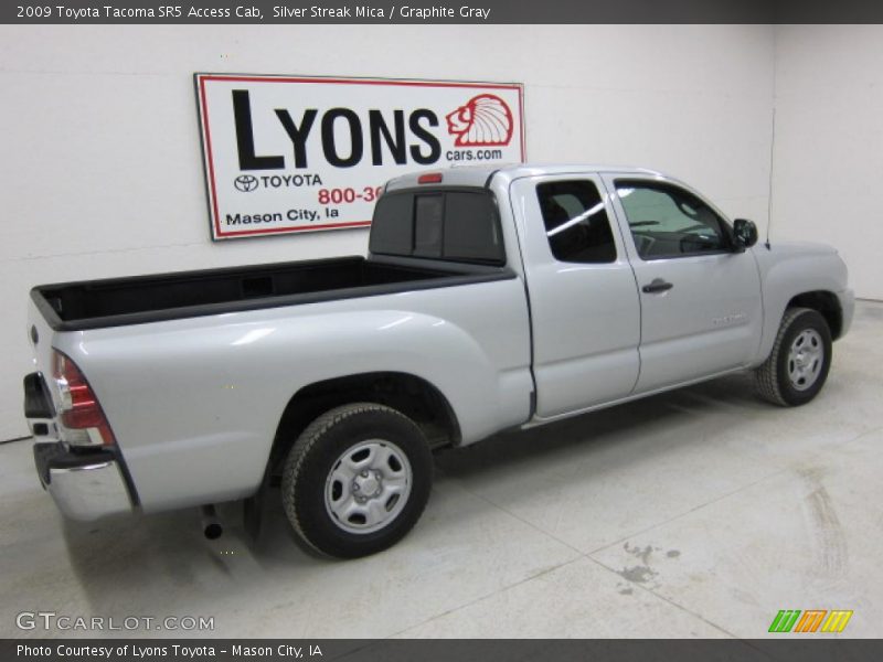 Silver Streak Mica / Graphite Gray 2009 Toyota Tacoma SR5 Access Cab