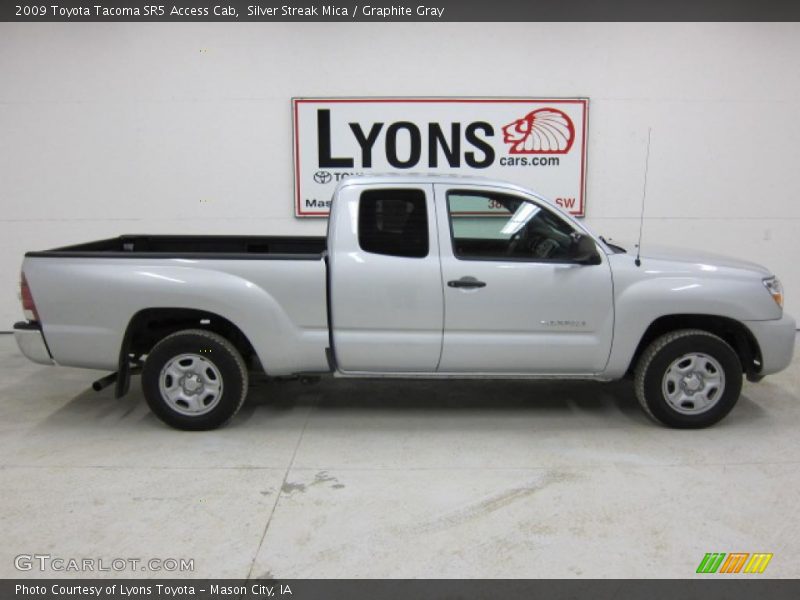 Silver Streak Mica / Graphite Gray 2009 Toyota Tacoma SR5 Access Cab