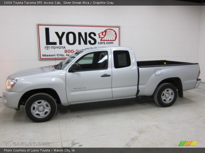 Silver Streak Mica / Graphite Gray 2009 Toyota Tacoma SR5 Access Cab